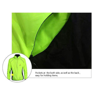 Planet Gates Full Sleeve black / L Tour de France Bicycle Cycling Jersey Sports Men Riding Breathable Reflective Cycle Clothing Bike Long Thin Wind Coat