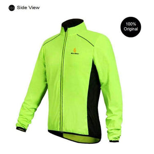 Planet Gates Full Sleeve black / L Tour de France Bicycle Cycling Jersey Sports Men Riding Breathable Reflective Cycle Clothing Bike Long Thin Wind Coat