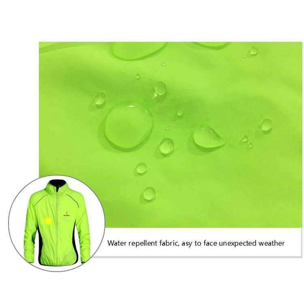 Planet Gates Full Sleeve black / L Tour de France Bicycle Cycling Jersey Sports Men Riding Breathable Reflective Cycle Clothing Bike Long Thin Wind Coat