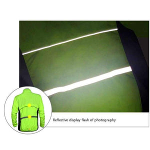 Planet Gates Full Sleeve black / L Tour de France Bicycle Cycling Jersey Sports Men Riding Breathable Reflective Cycle Clothing Bike Long Thin Wind Coat