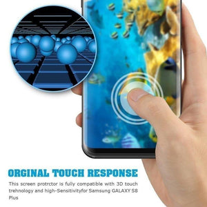 Planet Gates Full Tempered Glass Screen Protector For Samsung Galaxy S8 / S8 Plus
