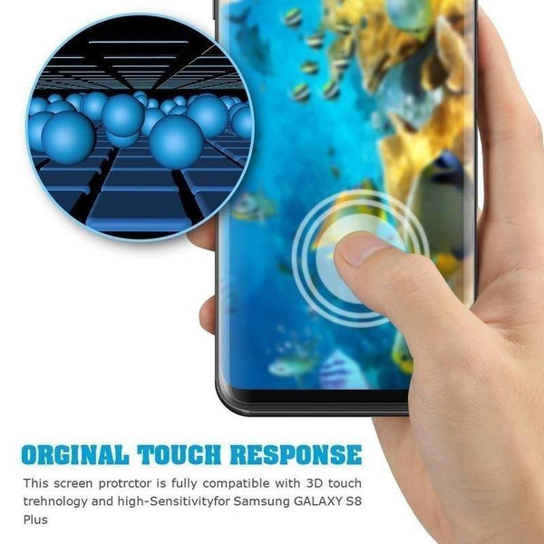 Planet Gates Full Tempered Glass Screen Protector For Samsung Galaxy S8 / S8 Plus
