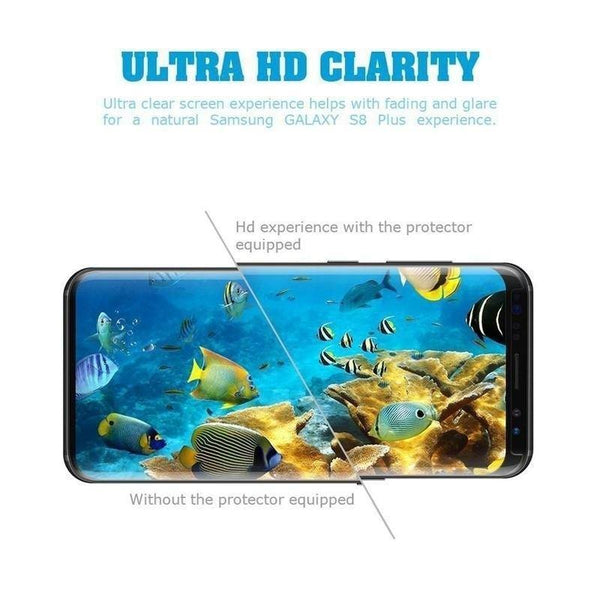 Planet Gates Full Tempered Glass Screen Protector For Samsung Galaxy S8 / S8 Plus