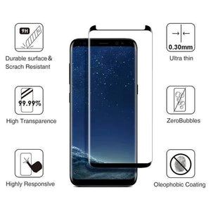 Full Tempered Glass Screen Protector For Samsung Galaxy S8 / S8 Plus - Planet Gates