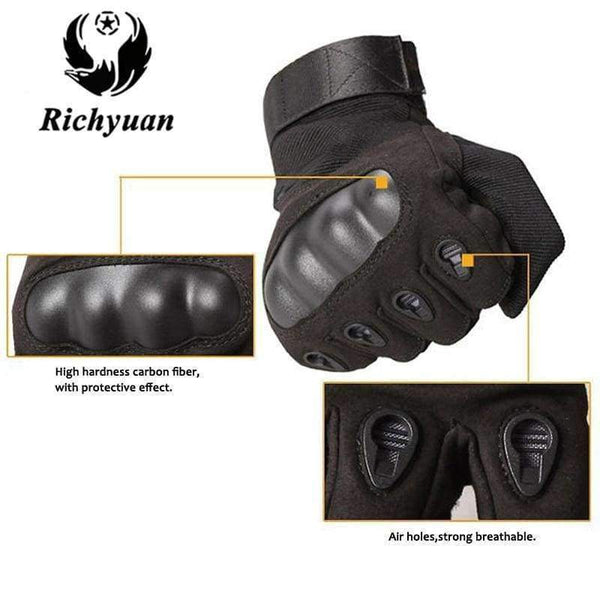 Planet Gates full yellow / M Us Military Tactical Gloves Outdoor Sports Army Full Finger Combat Motocycle Slip-resistant Carbon Fiber Tortoise Shell Gloves