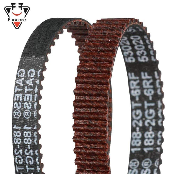 Planet Gates FUNCORE High Quality 3D Printer GT2 Width 6mm 188-2GT Timing Belt Loop GATES 188-GT2-6-RF Gear Synchronous Belt