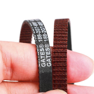 Planet Gates FUNCORE High Quality 3D Printer GT2 Width 6mm 188-2GT Timing Belt Loop GATES 188-GT2-6-RF Gear Synchronous Belt