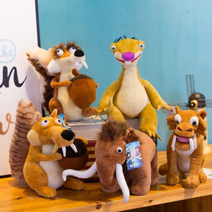 Planet Gates Funny Cute Animal Doll Ice Age 3 SCRAT Squirrel Stuffed Kids Plush Toy Decorations Birthday Gift Anti-wrinkle Pillow For Child
