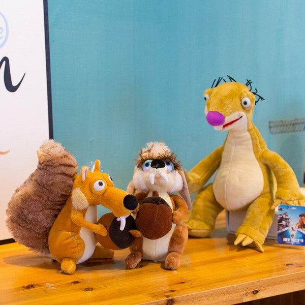 Planet Gates Funny Cute Animal Doll Ice Age 3 SCRAT Squirrel Stuffed Kids Plush Toy Decorations Birthday Gift Anti-wrinkle Pillow For Child