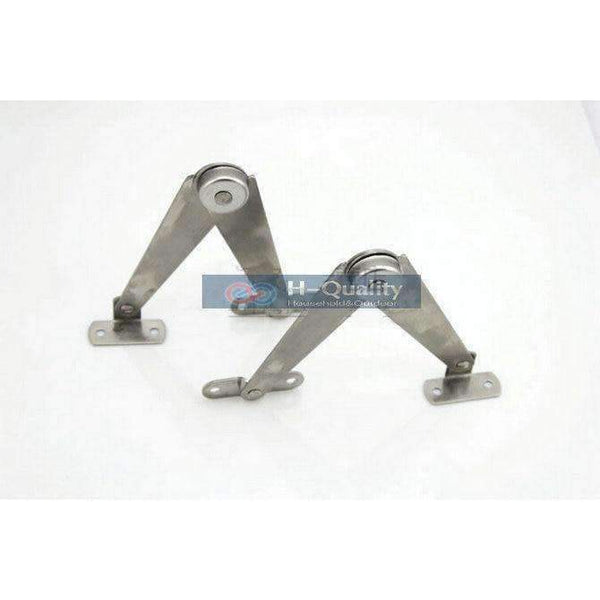 Planet Gates Furniture Accessories 2PC/Lot 23CM Long Stainless Fold Away Bracket Brace Movable Supporting Folding Bracket Shelf