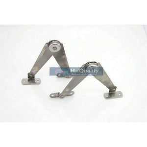 Planet Gates Furniture Accessories 2PC/Lot 23CM Long Stainless Fold Away Bracket Brace Movable Supporting Folding Bracket Shelf