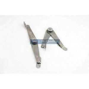 Planet Gates Furniture Accessories 2PC/Lot 23CM Long Stainless Fold Away Bracket Brace Movable Supporting Folding Bracket Shelf