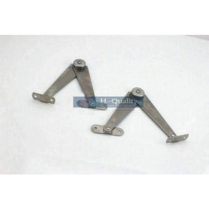 Planet Gates Furniture Accessories 2PC/Lot 23CM Long Stainless Fold Away Bracket Brace Movable Supporting Folding Bracket Shelf