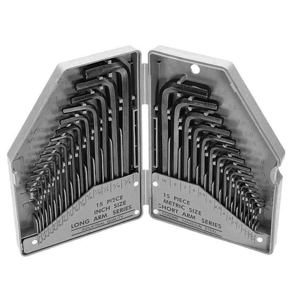 Planet Gates Furniture accessories 30In 1 Hex Key Wrench Set Allen Key Set Precise Manual Tool For Auto Repair Wrenches Spanners Hand Tools