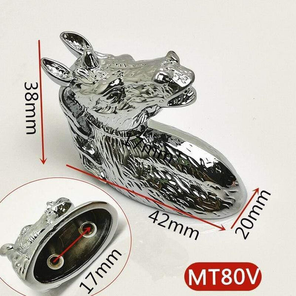 Furniture Cabinet Knobs and Handles Horse Head  Pull for Kitchen Handles Cupboard Wardrobe Dresses Drawer Creative Door Knob