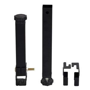 Furniture Legs, Adjustable Support Feet Row Skeleton Reinforcement Bed Legs Hardware Accessories Black 15~30cm High, Anti-Slip R