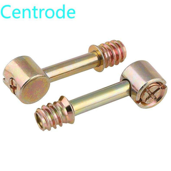 Furniture Screws Furniture Four-in-one Connector Eccentric Wheel Accessories Assembled Hammer Screws M6 5Pcs (M6 X 50mm)