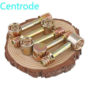 Furniture Screws Furniture Four-in-one Connector Eccentric Wheel Accessories Assembled Hammer Screws M6 5Pcs (M6 X 50mm)