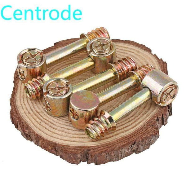 Furniture Screws Furniture Four-in-one Connector Eccentric Wheel Accessories Assembled Hammer Screws M6 5Pcs (M6 X 50mm)