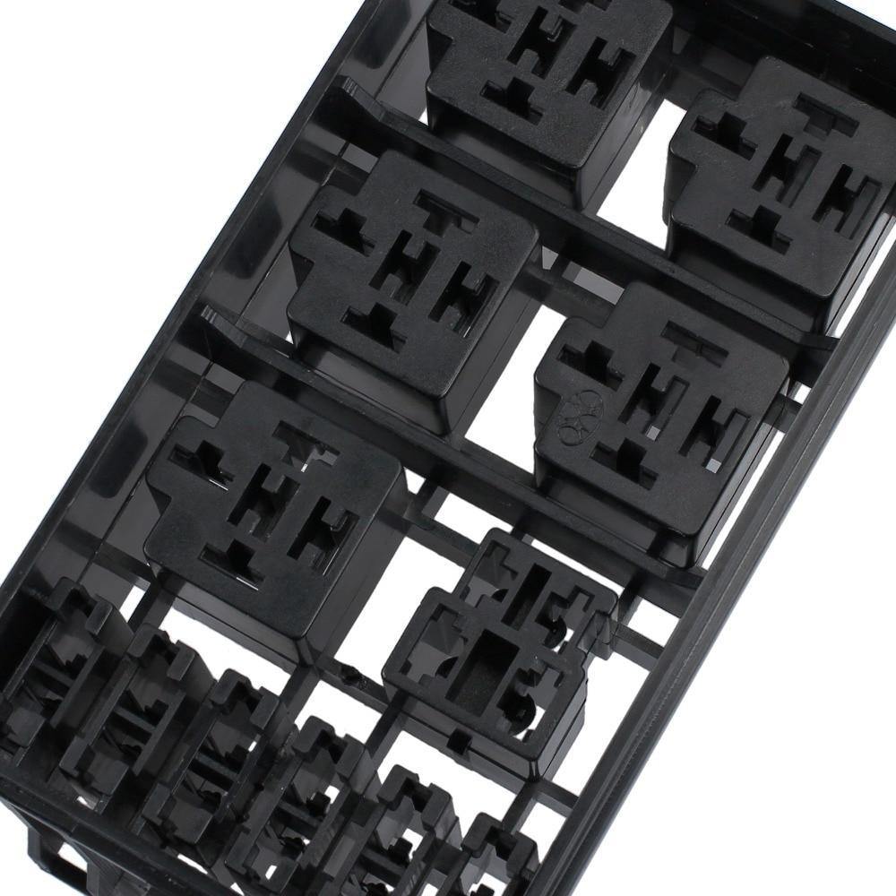 Planet Gates Fuse Box Auto 6 Relay Block Holders 5 Road Fit For Car & Trunk ATV Insurance Auto Replacement Parts