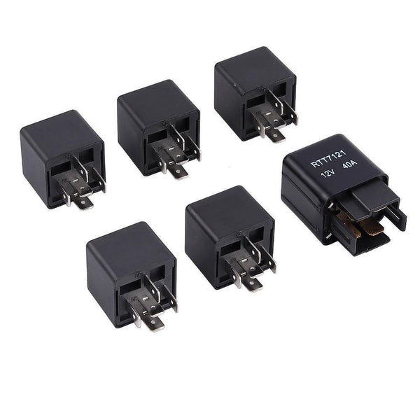 Planet Gates Fuse Box Auto 6 Relay Block Holders 5 Road Fit For Car & Trunk ATV Insurance Auto Replacement Parts