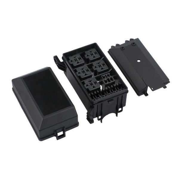 Planet Gates Fuse Box Auto 6 Relay Block Holders 5 Road Fit For Car & Trunk ATV Insurance Auto Replacement Parts