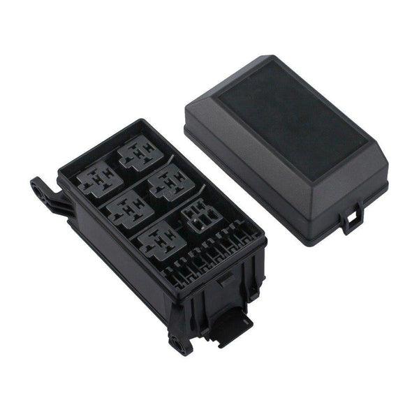 Planet Gates Fuse Box Auto 6 Relay Block Holders 5 Road Fit For Car & Trunk ATV Insurance Auto Replacement Parts