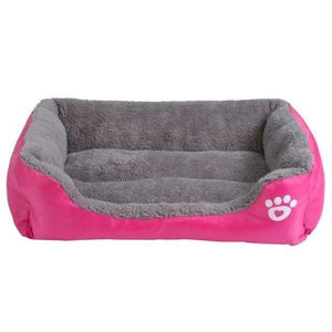 Planet Gates Fushia / S S-3XL 9 Colors Paw Pet Sofa Dog Beds Waterproof Bottom Soft Fleece Warm Cat Bed House Petshop Dropshipping cama perro