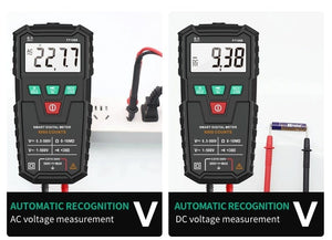 Planet Gates FUYI FY108B Mini Intelligent Automatic Multimeter Digital Multimeter 6000Analog Tester True RMS High Precision NCV Tester