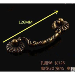 Planet Gates G 3pcs Mediterranean antique shoe wardrobe door handle  cupboard pull drawer knobs Furniture Hardware Accessory