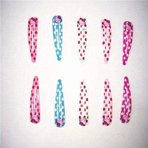 Planet Gates G 50Pcs Fashion Girl Bow Hairpin BB Clip Children Barrette Metal Hairpins Cartoon Flower Hairgrip Women Jewelry Hair Accessories