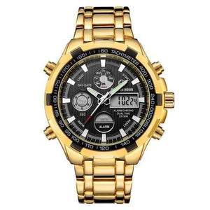 Planet Gates G B Men Watches Fashion Men Quartz Watch Date Week Display Wristwatch Analog Waterproof Male Clock Relogio