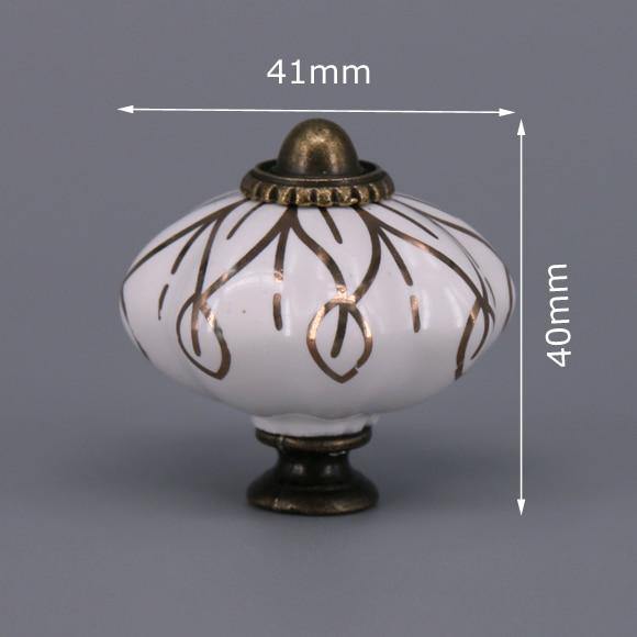 One Piece Small/Large Pumpkin cabinet knob door handles furniture Dresser drawer handle Pulls