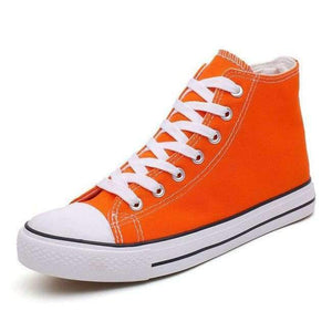 Planet Gates G orange / 5 Women Shoes 2018 New Autumn Espadrilles Women Sneakers Breathable Canvas Tenis Feminino Female Casual Shoes Woman Flats Shoes