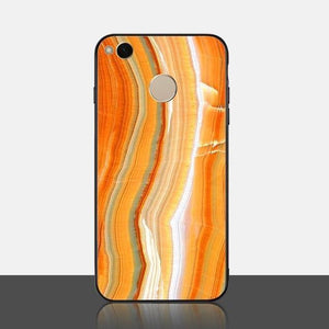 TOMKAS Agate Marble Case for Xiaomi Redmi 4X Note 5 Soft Edge PC+Glass Back Cover Phone Case for Xiaomi Redmi Note 5 Global Pro - Planet Gates
