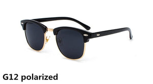 Planet Gates G12 / Polarized Classic Polarized Brand Designer Sunglasses Men Women Retro  High Quality Sun Glasses Rivet Female Male Fashion Mirror Sunglass