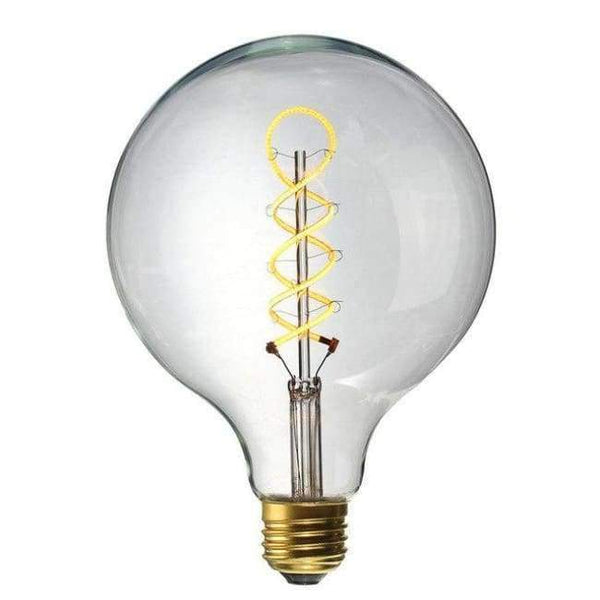 Planet Gates G125 / 110V Vintage Edison žárovka LED světlo E27 4W stmívatelná průmyslová vláknová LED lampa Retro skleněná sváteční světla Dekorační lustrové osvětlení
