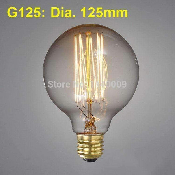 Planet Gates G125 40/60W E27 220-240V Antique Edison Bulb Vintage Globle American Light Bulb pro retro dekorační světlo