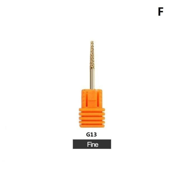 Planet Gates G13 28 Type Carbide Nail Drill Bits For Electric Drill Manicure Machine Accessory Tungsten Nails Milling Cutter Nail Files Art Tools