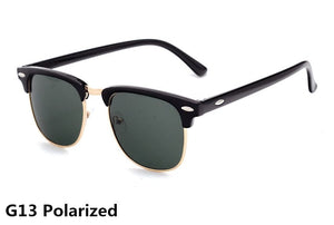Planet Gates G13 / Polarized Classic Polarized Brand Designer Sunglasses Men Women Retro  High Quality Sun Glasses Rivet Female Male Fashion Mirror Sunglass