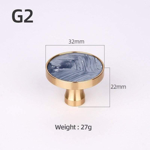 Brass Furniture Handles Elegant Door Knobs and Handles for Cabinet Kitchen Cupboard Drawer Pulls Wall Hanging Hooks Shell Resin