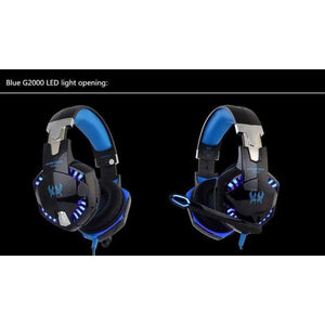 Planet Gates G2000 G9000 G4000 stereo  gaming headset  big pc for computer with microphone LED Light  Deep Bass gamer  headphones