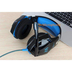 Planet Gates G2000 G9000 G4000 stereo  gaming headset  big pc for computer with microphone LED Light  Deep Bass gamer  headphones