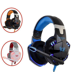 Planet Gates G2000Hon / Russian Federation G2000 G9000 G4000 stereo  gaming headset  big pc for computer with microphone LED Light  Deep Bass gamer  headphones