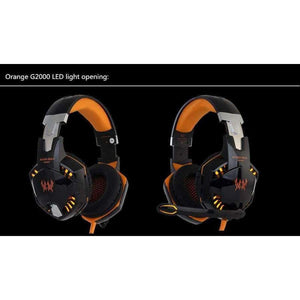 Planet Gates G2000Hon / Russian Federation G2000 G9000 G4000 stereo  gaming headset  big pc for computer with microphone LED Light  Deep Bass gamer  headphones