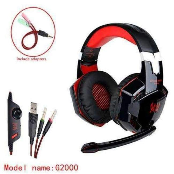 Planet Gates G2000Honxian / Russian Federation G2000 G9000 G4000 stereo  gaming headset  big pc for computer with microphone LED Light  Deep Bass gamer  headphones