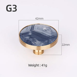 Brass Furniture Handles Elegant Door Knobs and Handles for Cabinet Kitchen Cupboard Drawer Pulls Wall Hanging Hooks Shell Resin