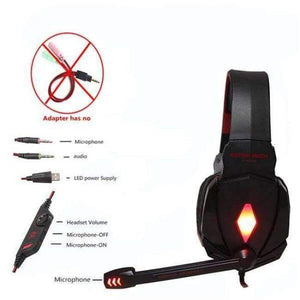 Planet Gates G4000bai / Russian Federation G2000 G9000 G4000 stereo  gaming headset  big pc for computer with microphone LED Light  Deep Bass gamer  headphones