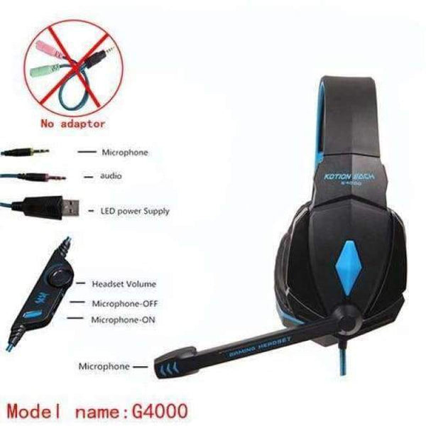 Planet Gates G4000Lan / Russian Federation G2000 G9000 G4000 stereo  gaming headset  big pc for computer with microphone LED Light  Deep Bass gamer  headphones