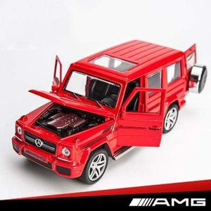 Planet Gates G65 Red 1:32 Ford Raptor F150 Big Wheel Alloy Diecast Car Model Car Pull Back Vehicle Collection Children Toy Car Gifts